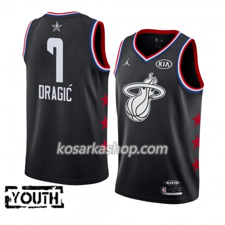 Dres Miami Heat Goran Dragic 7 2019 All-Star Jordan Brand Crna Swingman - Dječji